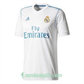 Camisolas de Futebol Real Madrid Equipamento Principal 2017/18 Manga Curta