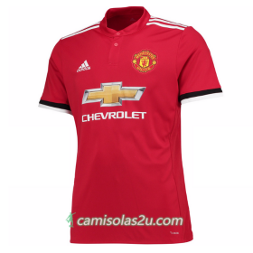 Camisolas de Futebol Manchester United Equipamento Principal 2017/18 Manga Curta