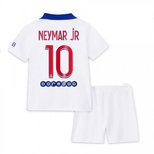 Camisolas de Futebol Brasil Neymar JR 10 Criança Equipamento Principal 2020  Manga Curta