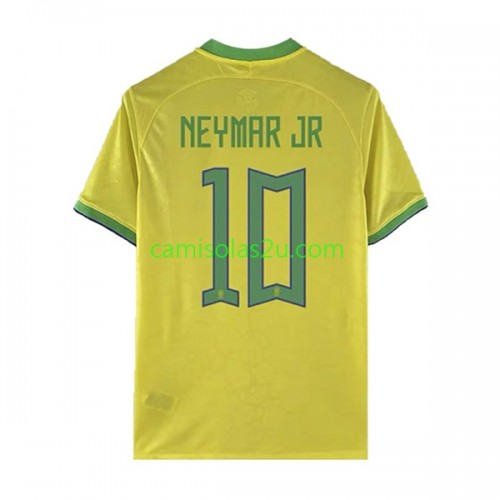 Camisolas de futebol Brasil Neymar Jr x Puma Equipamento 2021/22
